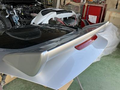 エアロパーツの取付