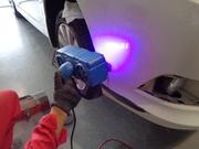 こちらが実際の「カーコン工法を使用した作業写真です