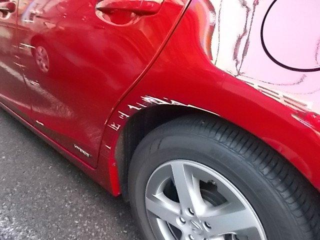 レクサス CT 左側面 ガリガリ~と きずへこみ直し