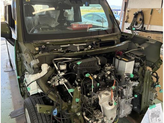 ダイハツ　タフト　塗装　小城市　杵島郡　武雄市　佐賀市　多久市　修理