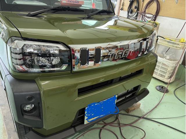 ダイハツ　タフト　塗装　小城市　杵島郡　武雄市　佐賀市　多久市　修理