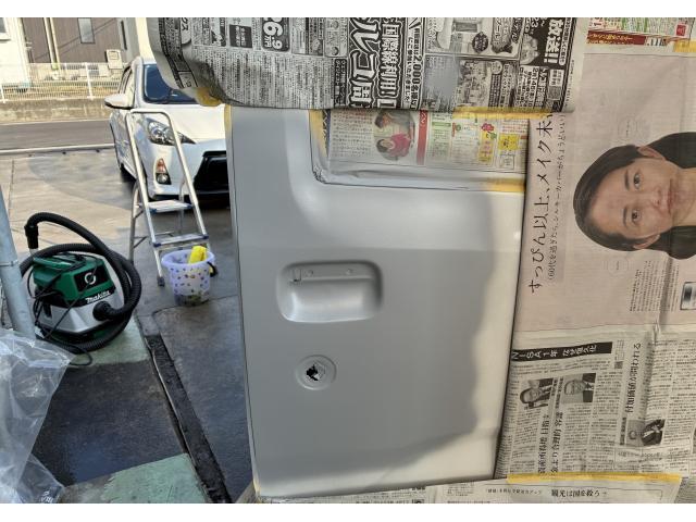 スバル　サンバートラック　塗装 小城市　杵島郡　多久市　佐賀市　修理
