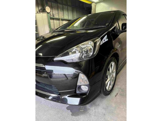 トヨタ アクア クリーニング・清掃 筑後市 久留米市 広川町 八女市 みやま市 大牟田市 柳川市 大川市 佐賀市 鳥栖市 荒尾市 他地域のお客様も大歓迎です!