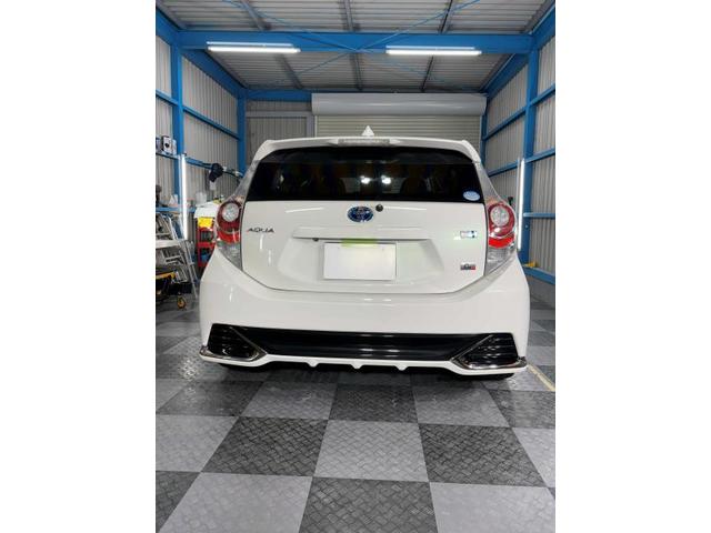 トヨタ　アクア　ボディコーティング　筑後市　久留米市　広川町　八女市　みやま市　大牟田市　柳川市　大川市　佐賀市　鳥栖市　荒尾市　他地域のお客様も大歓迎です！