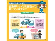 修理代を少しでもお安く！という方には交換部品がでた場合「リサイクルパーツ」のご提案もしています