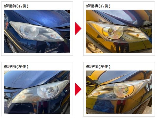 当社オリジナル商品「ヘッドライトクリアペイント」もご用意！耐久性も向上したスプレーで施工する塗装です