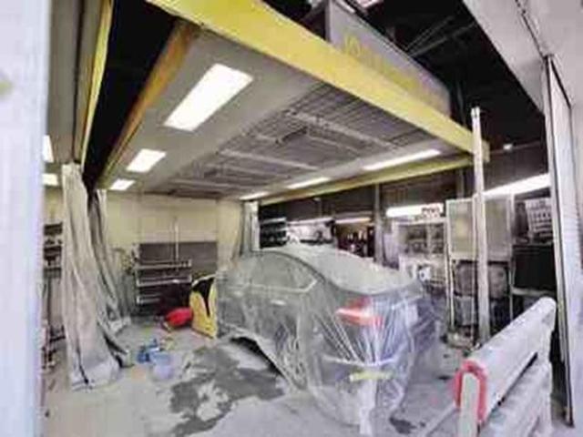 トヨタ　ルーミー　スライドドアと　その下サイドシル　キズ・へこみ直し　高崎市　車修理