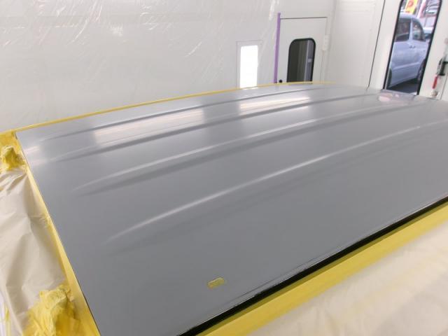 ホンダ　Ｎ－ＷＧＮ　ルーフ（屋根）クリア剥離塗装　キズ・へこみ直し