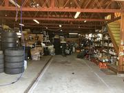 アルミホイールタイヤセット取付。ホイールバランス調整。