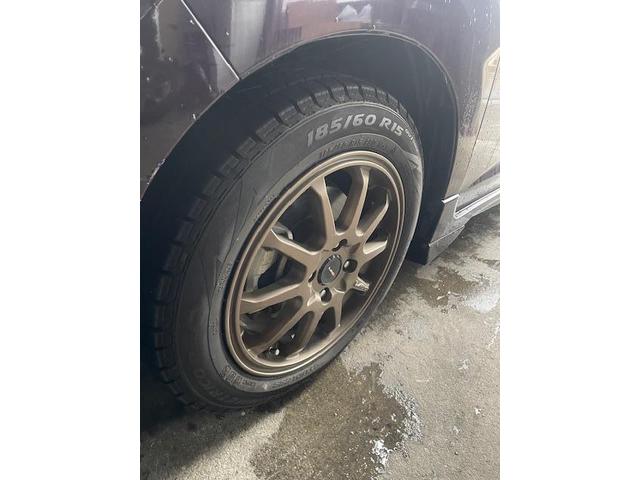 愛知県　一宮市　ホンダ　フィットシャトル　タイヤ交換　脱着作業