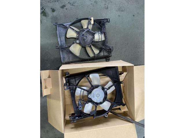 ダイハツ　ムーヴコンテ　電動ファン交換