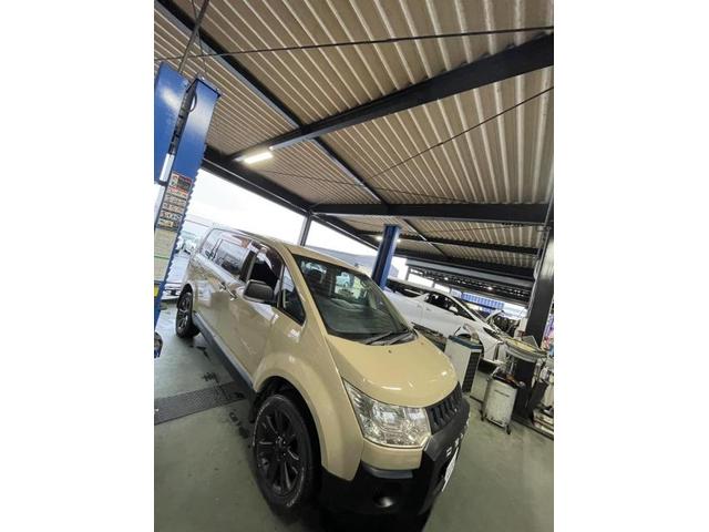 三菱 デリカD:5 ルーフキャリア・サイドステップ・バックステップ取付