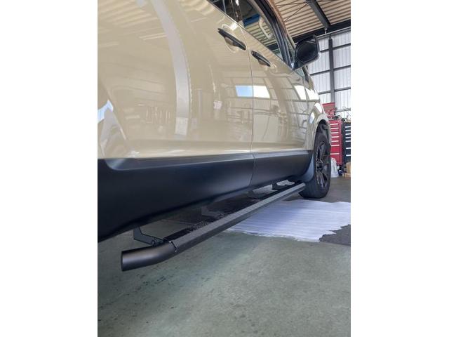 三菱 デリカD:5 ルーフキャリア・サイドステップ・バックステップ取付