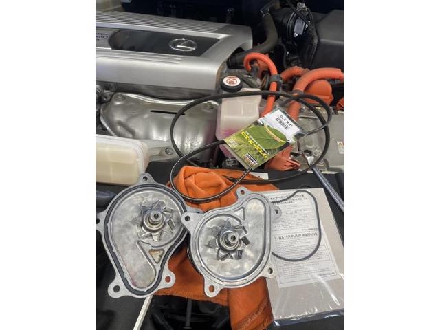 レクサス NX ウォーターポンプ・ベルト交換