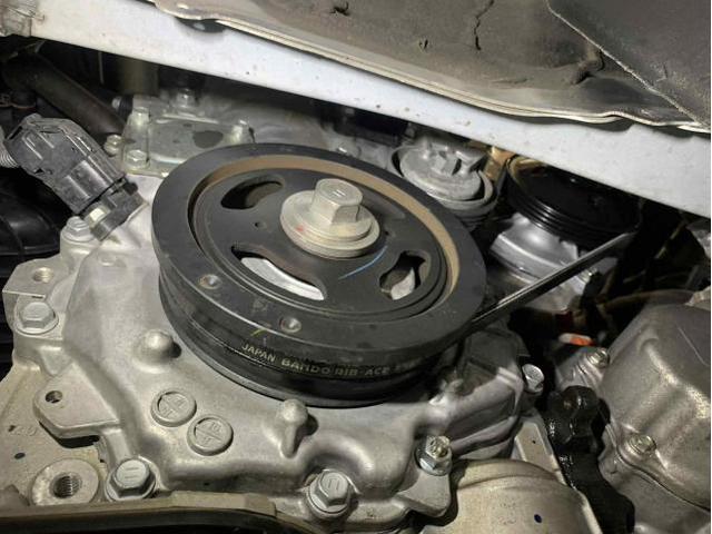 レクサス NX ウォーターポンプ・ベルト交換