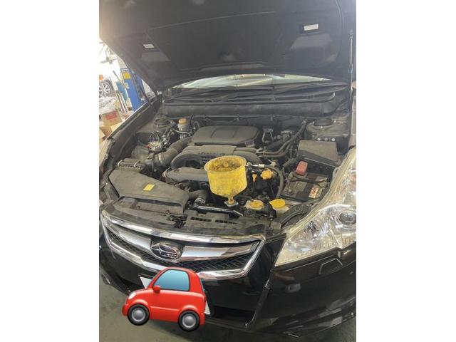 スバル　レガシィ　ラジエーター交換