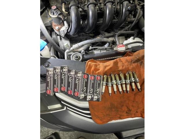 ホンダ　インサイト　プラグ交換・インジェクターパッキング交換・スロットルボディーパッキング交換