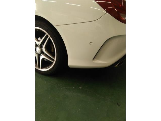 メルセデス・ベンツ　ＣＬＡクラス　輸入車バンパーキズ・へこみ直し