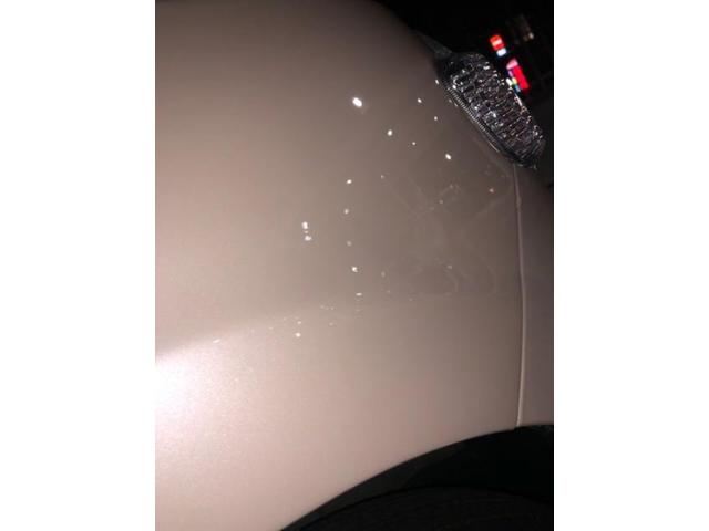 ダイハツ ミラココア 右前タイヤ上フェンダーと バンパーキズ・へこみ直し 愛知県豊橋市 板金塗装