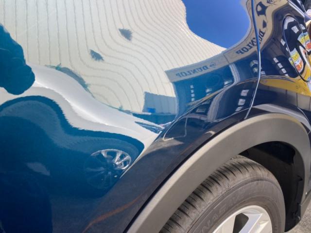 トヨタ　ライズ　バンパー・後ろのドア　キズ・へこみ直し　豊橋市　板金塗装