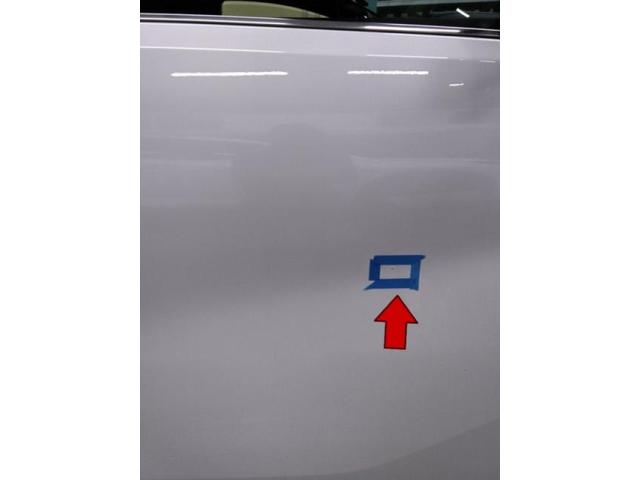 トヨタ ヴェルファイア フロントドア 小さなキズ・へこみ直し 豊橋市 板金塗装