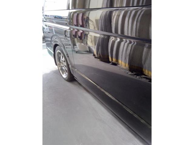 トヨタ　ハイエースバン　スライドドア　線キズ・へこみ直し　豊橋市カーコンビニ倶楽部