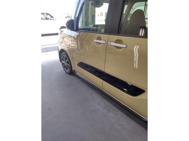 ダイハツ　タントファンクロス　　フロントドアキズ・へこみ直し　豊橋市板金塗装