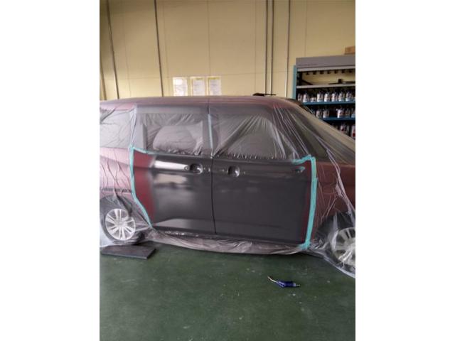 トヨタ　ルーミー　右前後ドア　多数の線キズ・へこみ直し　豊橋市カーコンビニ倶楽部