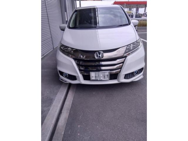 ホンダ　オデッセイ　バンパー下部　キズ・へこみ直し　豊橋市カーコン工法でお安く修理！