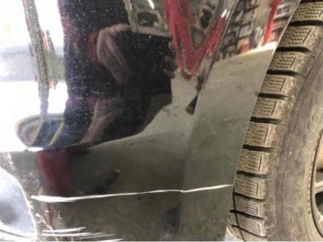 ホンダ　ストリーム　フロントバンパー　キズ・へこみ直し　笛吹市　板金塗装