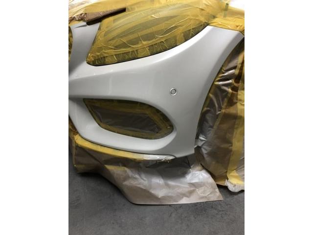 メルセデス・ベンツ　ＣＬＡクラス　輸入車のバンパー　キズ・へこみ直し　笛吹市　板金塗装