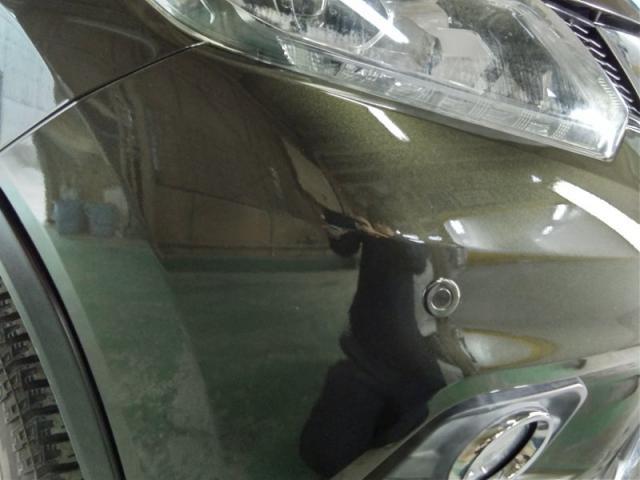 日産 エクストレイル バンパー すりキズ・へこみ直し 浜松市 板金塗装