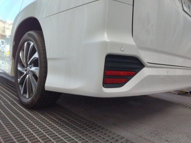 トヨタ ヴォクシー 後ろのバンパー スリキズ・へこみ直し 板金塗装 浜松市