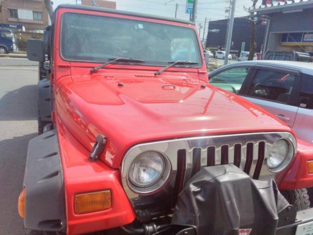 クライスラー・ジープ ジープ・ラングラー 全塗装 塗装劣化 キズ・へこみ直し 浜松市輸入車塗装