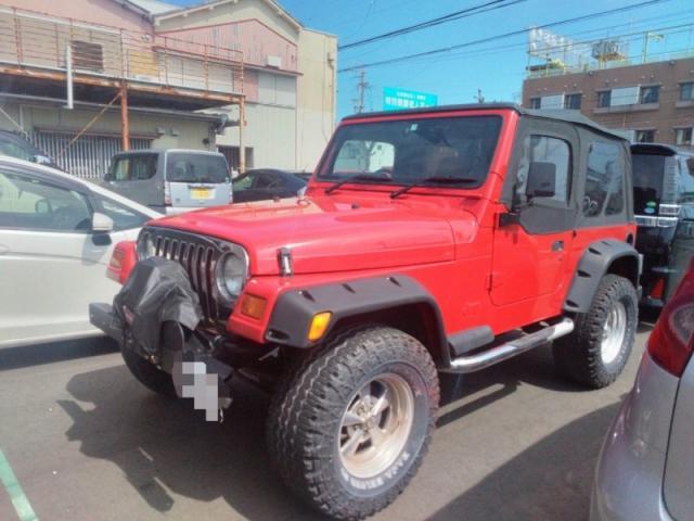 クライスラー・ジープ ジープ・ラングラー 全塗装 塗装劣化 キズ・へこみ直し 浜松市輸入車塗装