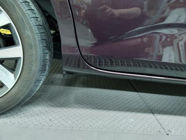 トヨタ　ルーミー　右リヤドとその横（クォーター）キズ・へこみ直し　浜松市カーコン工法