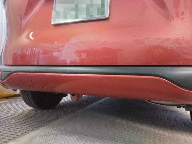 トヨタ　シエンタ　リヤバンパーキズ・へこみ直し　浜松市一緒にコーティング施工