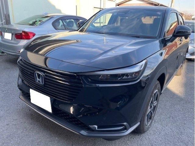 ホンダ　ヴェゼル　フロントドア損傷大　ドア交換塗装キズ・へこみ直し