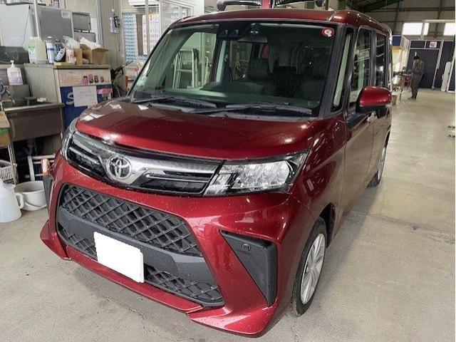 トヨタ ルーミー スライドドア・サイドシル(ドアの下)・クォーター(タイヤ横)キズ・へこみ直し 川崎市板金塗装