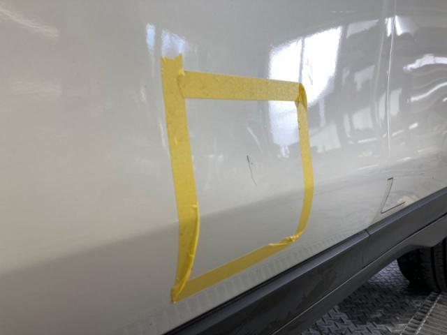 日産 エクストレイル ドアキズ・へこみ直し 那須塩原市板金塗装のお店 カーコンビニ倶楽部