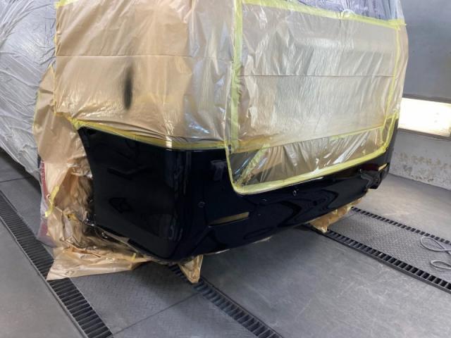 トヨタ ヴェルファイア リアバンパー キズ・へこみ直し 那須塩原市 板金塗装