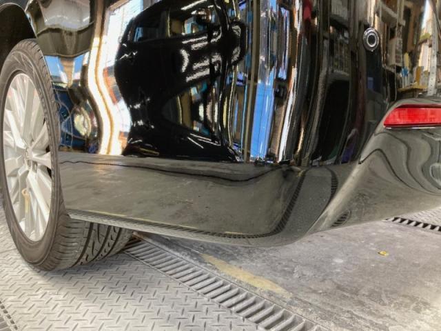 トヨタ ヴェルファイア リアバンパー キズ・へこみ直し 那須塩原市 板金塗装