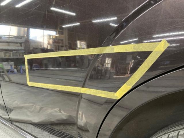 スズキ MRワゴン 後ろのドア キズ・へこみ直し 那須塩原市板金塗装のお店 カーコンビニ倶楽部