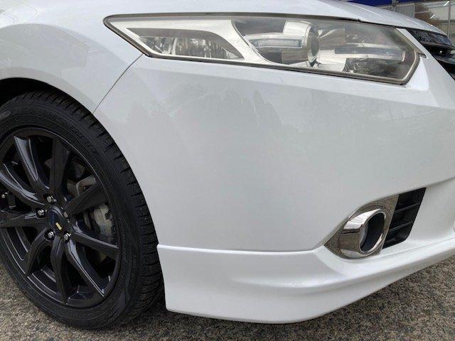 ホンダ アコード フロントバンパー キズ・へこみ直し 那須塩原市 板金塗装カーコンビニ倶楽部