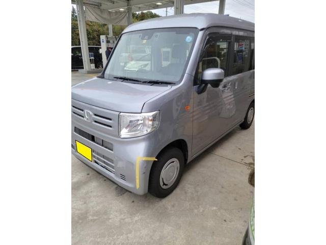 ホンダ N-VAN バンパー キズ・へこみ直し 那須塩原市 板金塗装
