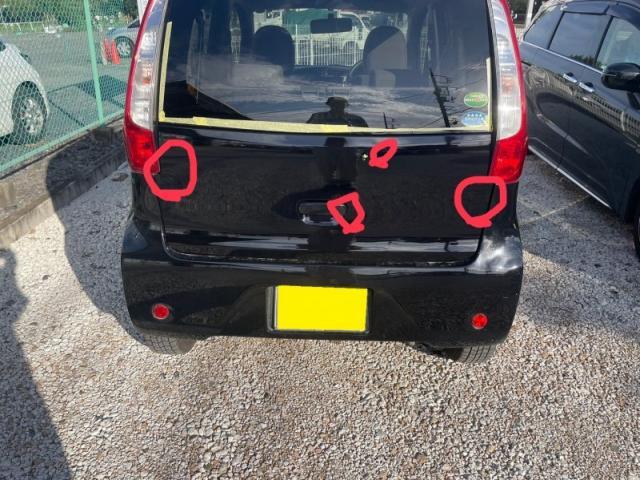 日産 デイズ トランクキズ・へこみ直し 那須塩原市 板金塗装