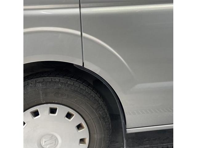 スズキ エブリイ フェンダー(Fタイヤ横)・ドアキズ・へこみ直し 那須塩原市 板金塗装