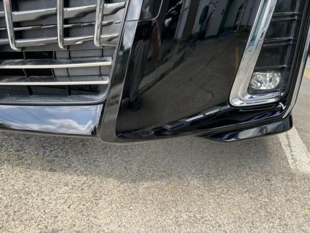 トヨタ　アルファード　バンパーキズ・へこみ直し　那須塩原市　板金塗装カーコンビニ倶楽部