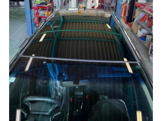 ホンダ フィット ルーフ(屋根)クリア剥がれ 塗装劣化 キズ・へこみ直し 三郷市板金塗装