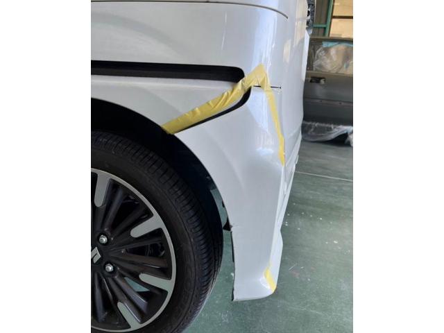 スズキ　スペーシア　リヤバンパー　キズ・へこみ直し　埼玉県和光市　板金塗装